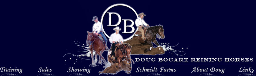 Doug Bogart Reining Horses